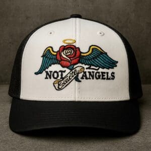 Tattooed Halo Trucker