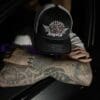 EXCLUSIVE: Embroidered Rose trucker hat - Image 3