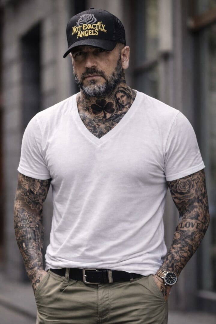 Black Rose Trucker - Image 2
